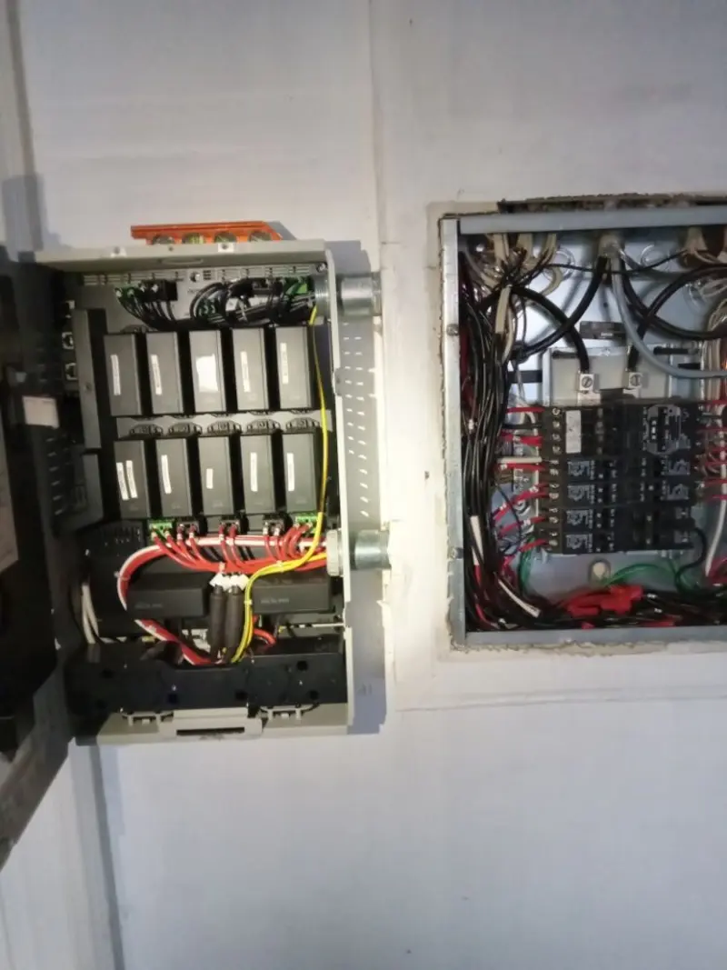 Electrical panel upgrade completed for Carbon Monoxide Detector Installation in New Lexington
